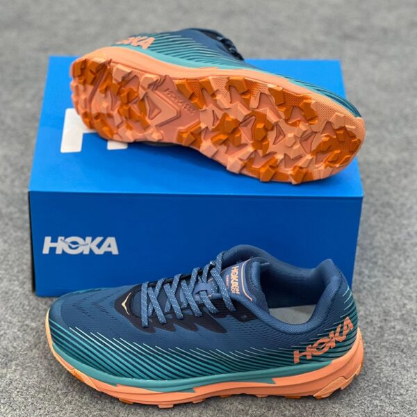 14199891 هوکا تورنت 2 آبی نارنجی Hoka Torrent 2 Real Teal Cantaloupe