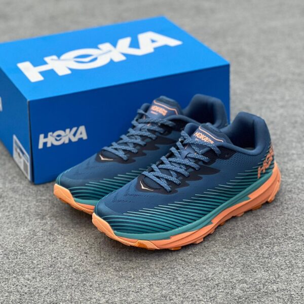 14199892 هوکا تورنت 2 آبی نارنجی Hoka Torrent 2 Real Teal Cantaloupe