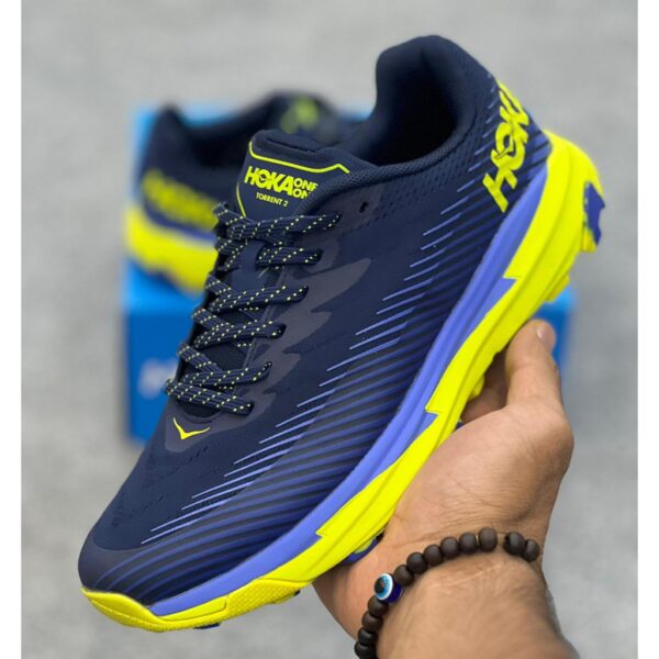 14199895 هوکا تورنت 2 سرمهای زرد Hoka Torrent 2 Black Iris Evening Primrose