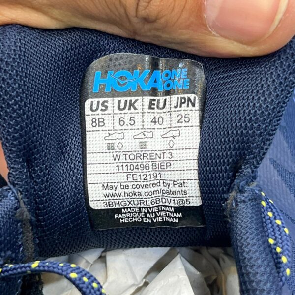 14199900 هوکا تورنت 2 سرمهای زرد Hoka Torrent 2 Black Iris Evening Primrose