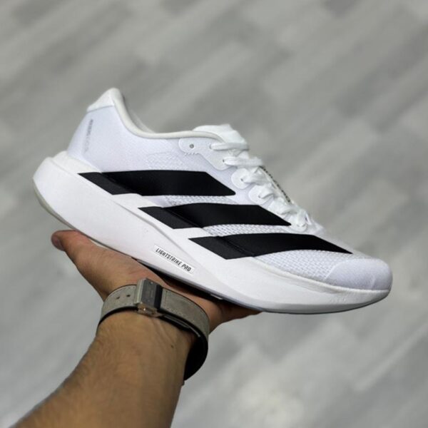 14255931 آدیداس آدیزیرو اوو اس ال سفید مشکی adidas Adizero Evo SL White Black JH6206