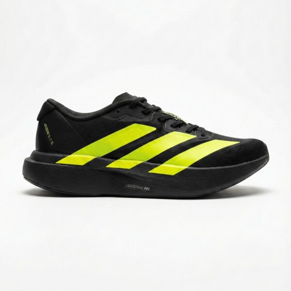 14255937 آدیداس آدیزیرو اوو اس ال مشکی سبز فسفری adidas Adizero Evo SL Black Lucid Lemon JR3420