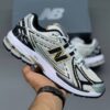 کفش نیوبالانس 1906 سفید متالیک گلد New Balance 1906R White Metallic Gold