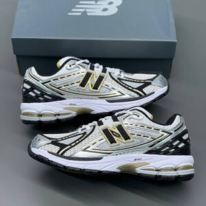 14398910 کفش نیوبالانس 1906 سفید متالیک گلد New Balance 1906R White Metallic Gold