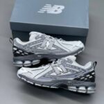 کفش نیوبالانس 1906 طوسی نقره‌ای مشکی New Balance 1906R Brighton Grey