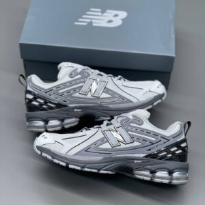 14398915 کفش نیوبالانس 1906 طوسی نقرهای مشکی New Balance 1906R Brighton Grey
