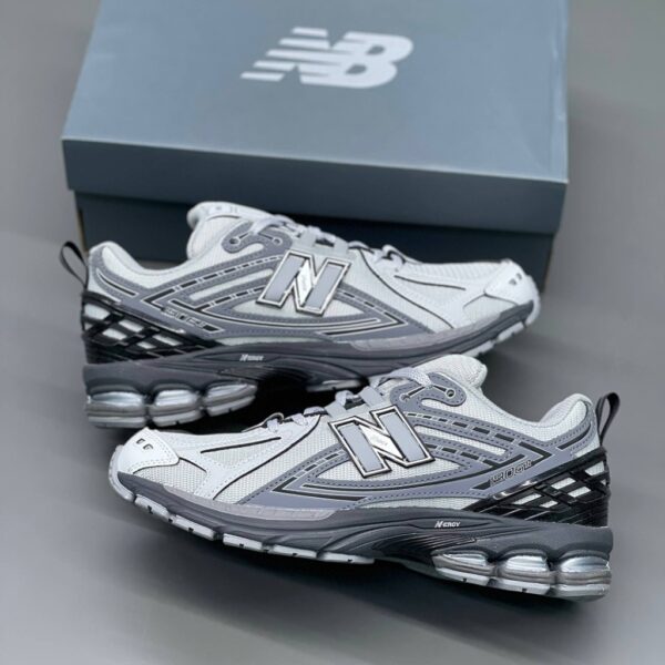 14398915 کفش نیوبالانس 1906 طوسی نقرهای مشکی New Balance 1906R Brighton Grey