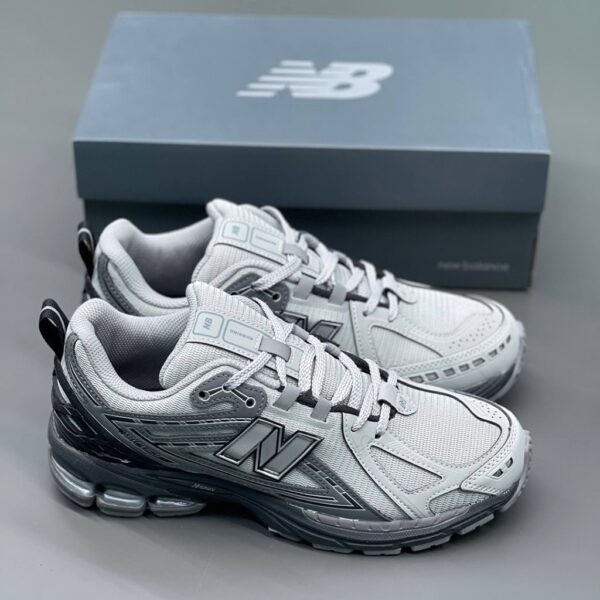 14398916 کفش نیوبالانس 1906 طوسی نقرهای مشکی New Balance 1906R Brighton Grey