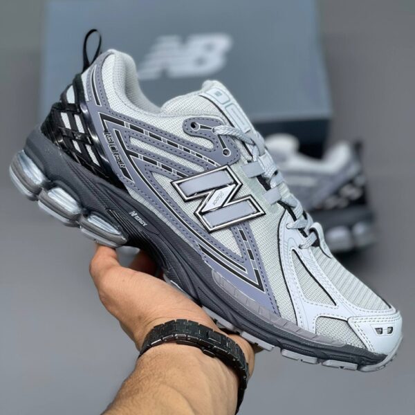 14398917 کفش نیوبالانس 1906 طوسی نقرهای مشکی New Balance 1906R Brighton Grey