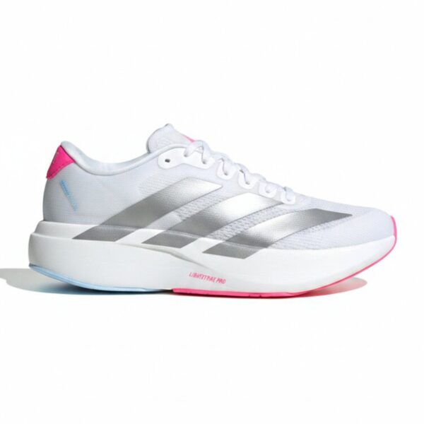 14611095 آدیداس آدیزیرو سفید سیلور صورتی adidas Adizero Evo SL