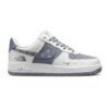 14611907 نایک ایرفورس وان نورث فیس طوسی سفید استخوانی Nike Air Force 1 The North Face Sail Grey
