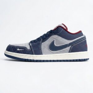 14618755 جردن ۱ لو سوپریم سرمهای طوسی Jordan 1 Low Supreme Midnight Navy