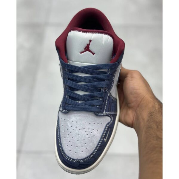 14618757 جردن ۱ لو سوپریم سرمهای طوسی Jordan 1 Low Supreme Midnight Navy