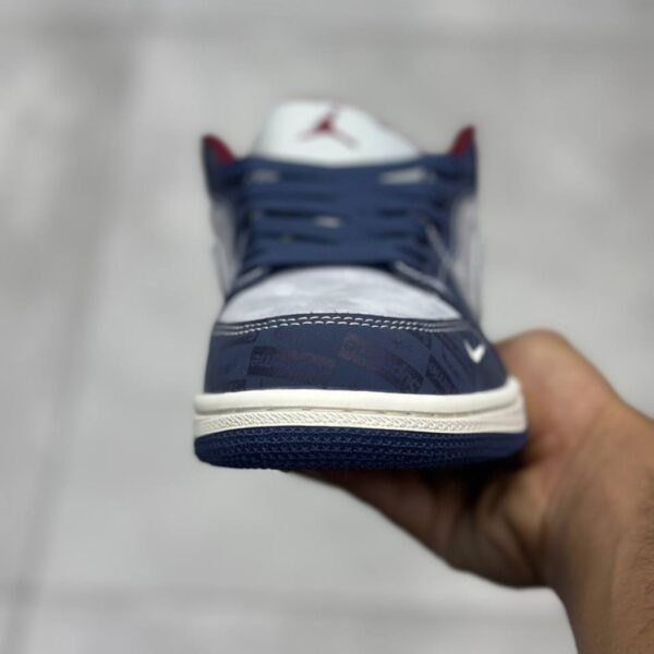 14618758 جردن ۱ لو سوپریم سرمهای طوسی Jordan 1 Low Supreme Midnight Navy