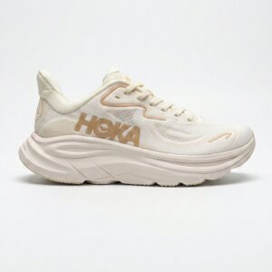 14618767 کفش هوکا کلیفتون 10 کرم طلایی متالیک Hoka Clifton 10 Vanilla Birch 1162031-VCH