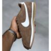 14658947 نایک کورتز قهوهای سفید Nike Cortez Vintage Medium Curry FJ2530-200