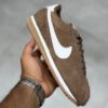 14658948 نایک کورتز قهوهای سفید Nike Cortez Vintage Medium Curry FJ2530-200