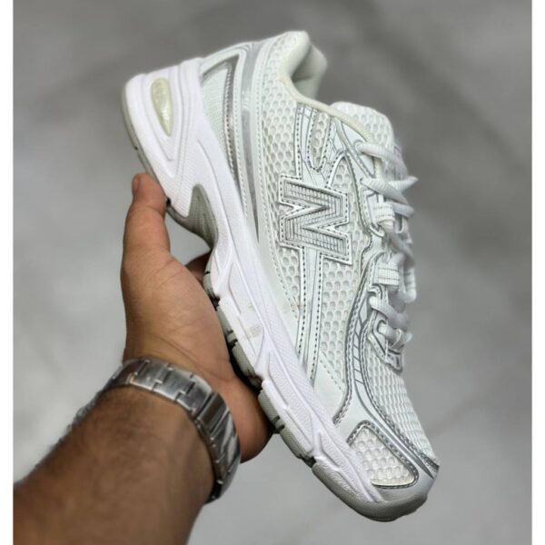 14716664 نیوبالانس 740 سفید سیلور متالیک New Balance 740