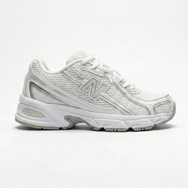 14716666 نیوبالانس 740 سفید سیلور متالیک New Balance 740
