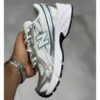 14716688 نیوبالانس 740 سفید نقرهای متالیک سرمهای New Balance 740v2 White Shadow Grey Navy U740WN2