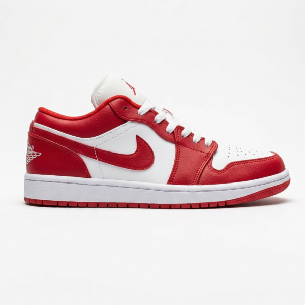 15108156 جردن وان لو سفید قرمز Jordan 1 Low Gym Red White 553560-611
