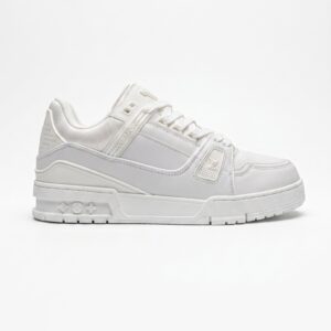 15353817 لویی ویتون ترینر سفید Louis Vuitton LV Trainer White