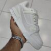 15353819 لویی ویتون ترینر سفید Louis Vuitton LV Trainer White