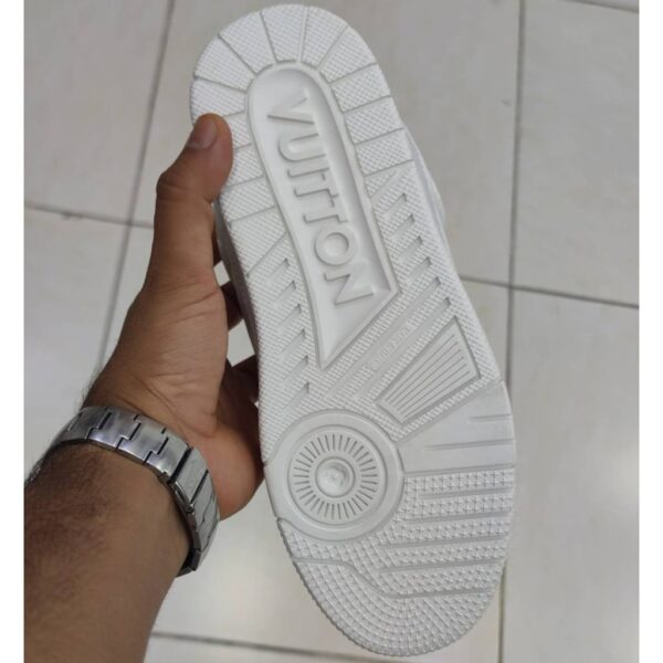 15353820 لویی ویتون ترینر سفید Louis Vuitton LV Trainer White
