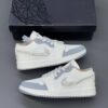 16771715 جردن ۱ لو نگینی سفید خاکستری Jordan 1 Low Sail Soft Pearl IH7323-100