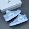 جردن وان لو Jordan 1 Low White Ice Blue