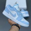 جردن وان لو Jordan 1 Low White Ice Blue
