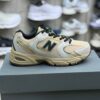 کفش نیوبالانس 530 کرم بژ مشکی New Balance MR530SND