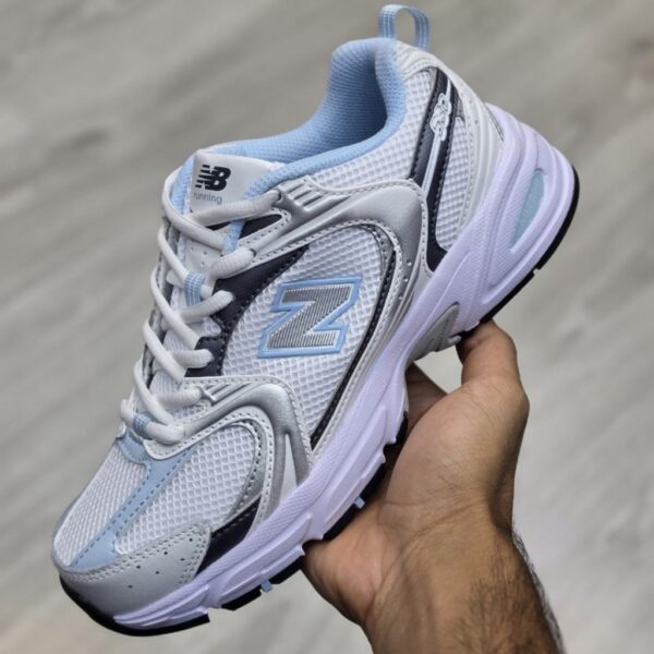کفش نیوبالانس 530 سفید سیلور آبی New Balance MR530RA