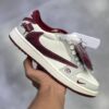 18328382 نایک ایر جردن وان لو استاسی کرم زرشکی Nike Air Jordan 1 Low Stussy Cream Burgundy