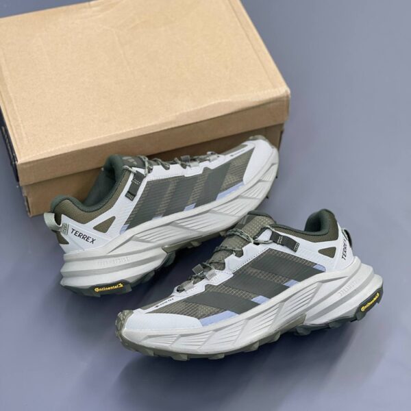 18606836 آدیداس ترکس فریهایکر اسال گورتکس طوسی زیتونی Terrex Freehiker SL GORE-TEX