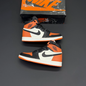 کفش نایک ایر جردن وان ساقدار رترو نارنجی Nike Air Jordan 1 Retro High Orange