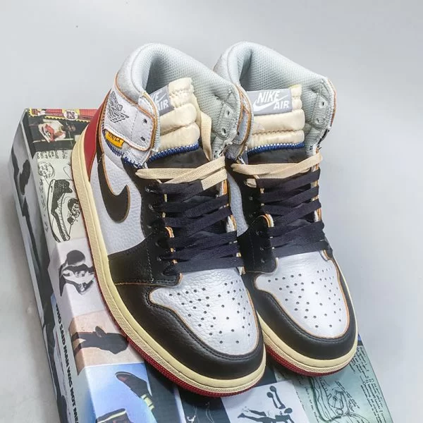 8723667 جردن وان یونیون لس آنجلس بلک تو Jordan 1 Retro High Union Los Angeles Black Toe