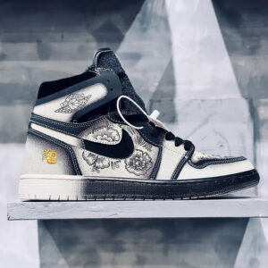 8764666 جردن وان زوم ایر سی ام اف تی 2 روز مرگ Jordan 1 High Zoom Air CMFT 2 Día De Muertos