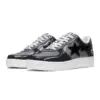 بتینگ ایپ بیپ استا A Bathing Ape Bape Sta Low Grey Black