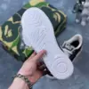 بتینگ ایپ بیپ استا A Bathing Ape Bape Sta Low Grey Black