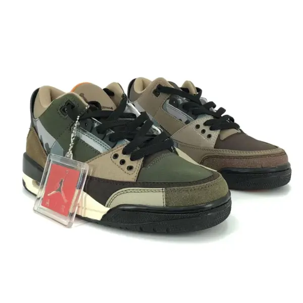 8773472 نایک جردن 3 پچوورک کمو Jordan 3 Retro Patchwork Camo