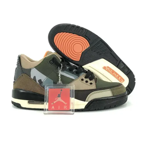 8773473 نایک جردن 3 پچوورک کمو Jordan 3 Retro Patchwork Camo