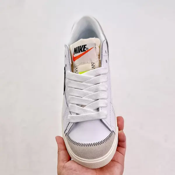 نایک بلیزر جامبو Nike Blazer Low 77 Jumbo White Black Sail سفید مشکی