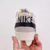 نایک بلیزر جامبو Nike Blazer Low 77 Jumbo White Black Sail سفید مشکی
