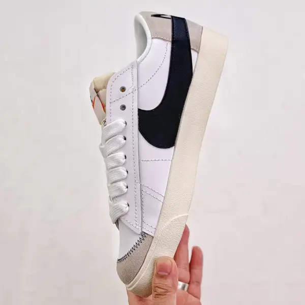 نایک بلیزر جامبو Nike Blazer Low 77 Jumbo White Black Sail سفید مشکی