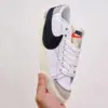 نایک بلیزر جامبو Nike Blazer Low 77 Jumbo White Black Sail سفید مشکی