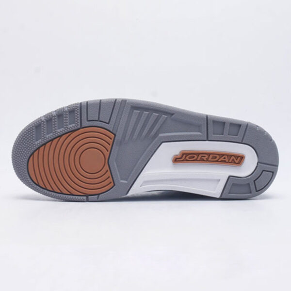 نایک جردن 3 رترو وزردز Jordan 3 Retro Wizards سفید آبی
