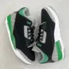 نایک جردن 3 رترو پاین گرین Jordan 3 Retro Pine Green مشکی سبز