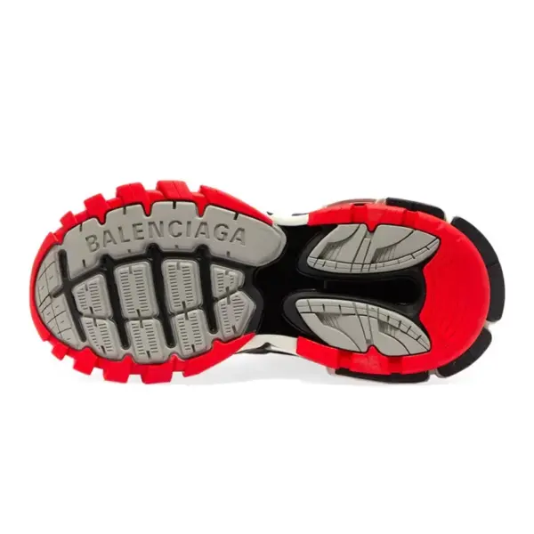 بالنسیاگا ترک Balenciaga Track.2 Black Grey Red مشکی خاکستری قرمز