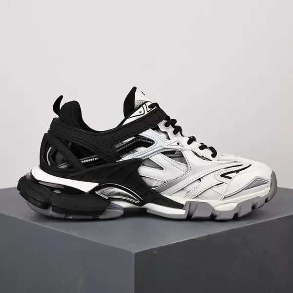 8998237 بالنسیاگا ترک Balenciaga Track.2 Black White مشکی سفید